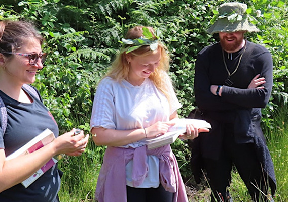 Botanists in action